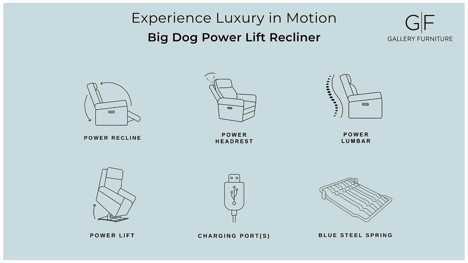 Sillón elevador eléctrico Oscar Pecan P3: sillón reclinable de doble motor y gran resistencia con capacidad para 159 kg | Gallery Furniture