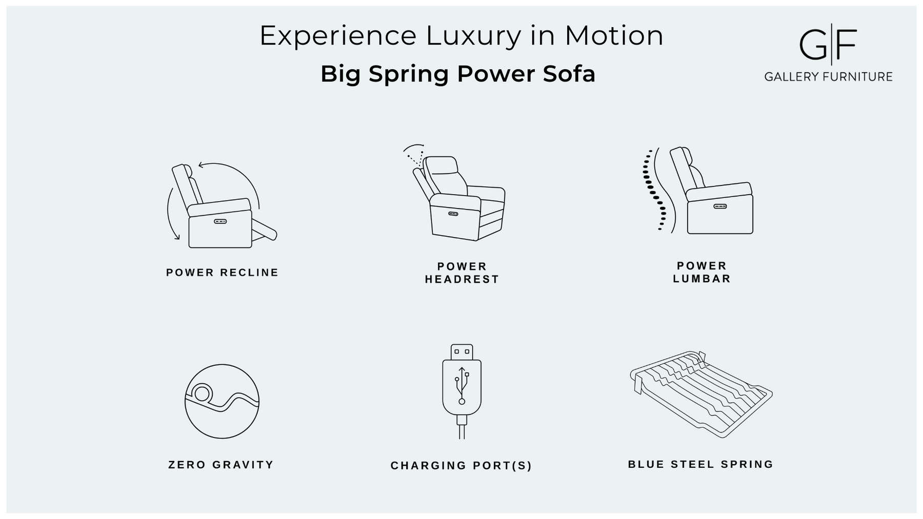 Big Spring Saddle Brown Leather P3 Power Reclining Sofa