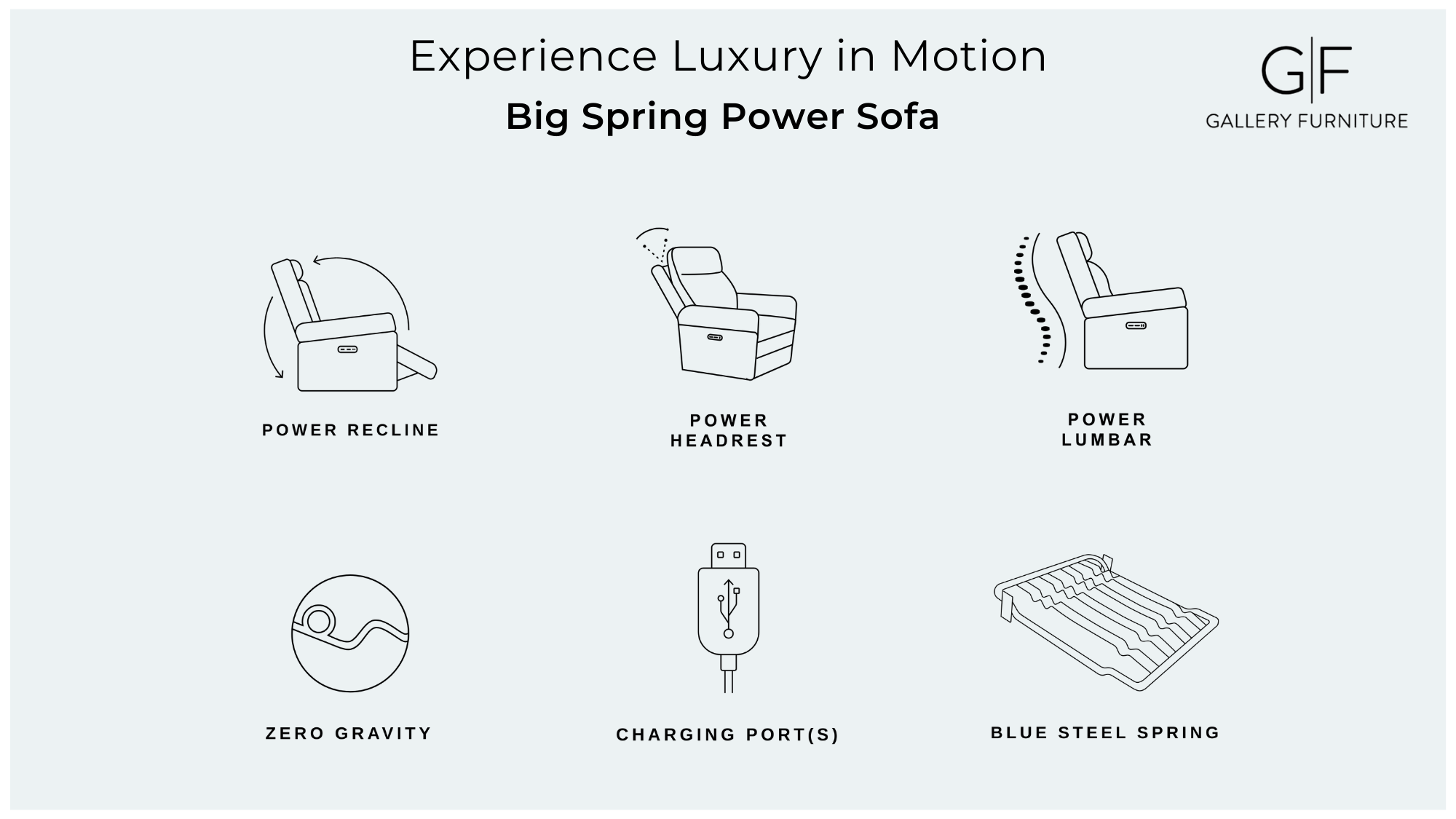 Big Spring Saddle Brown Leather P3 Power Reclining Sofa