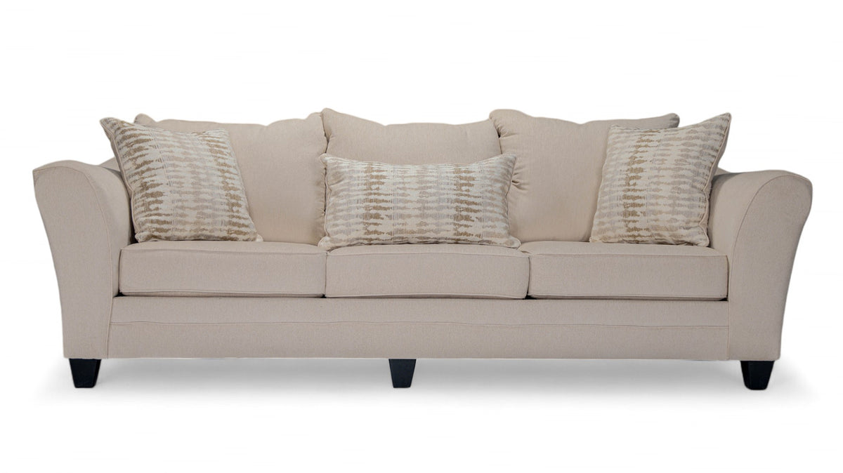 2 Pc. Barcelona Cream Sofa & Loveseat