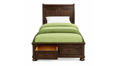 Soriah Cherry Twin Storage Bed