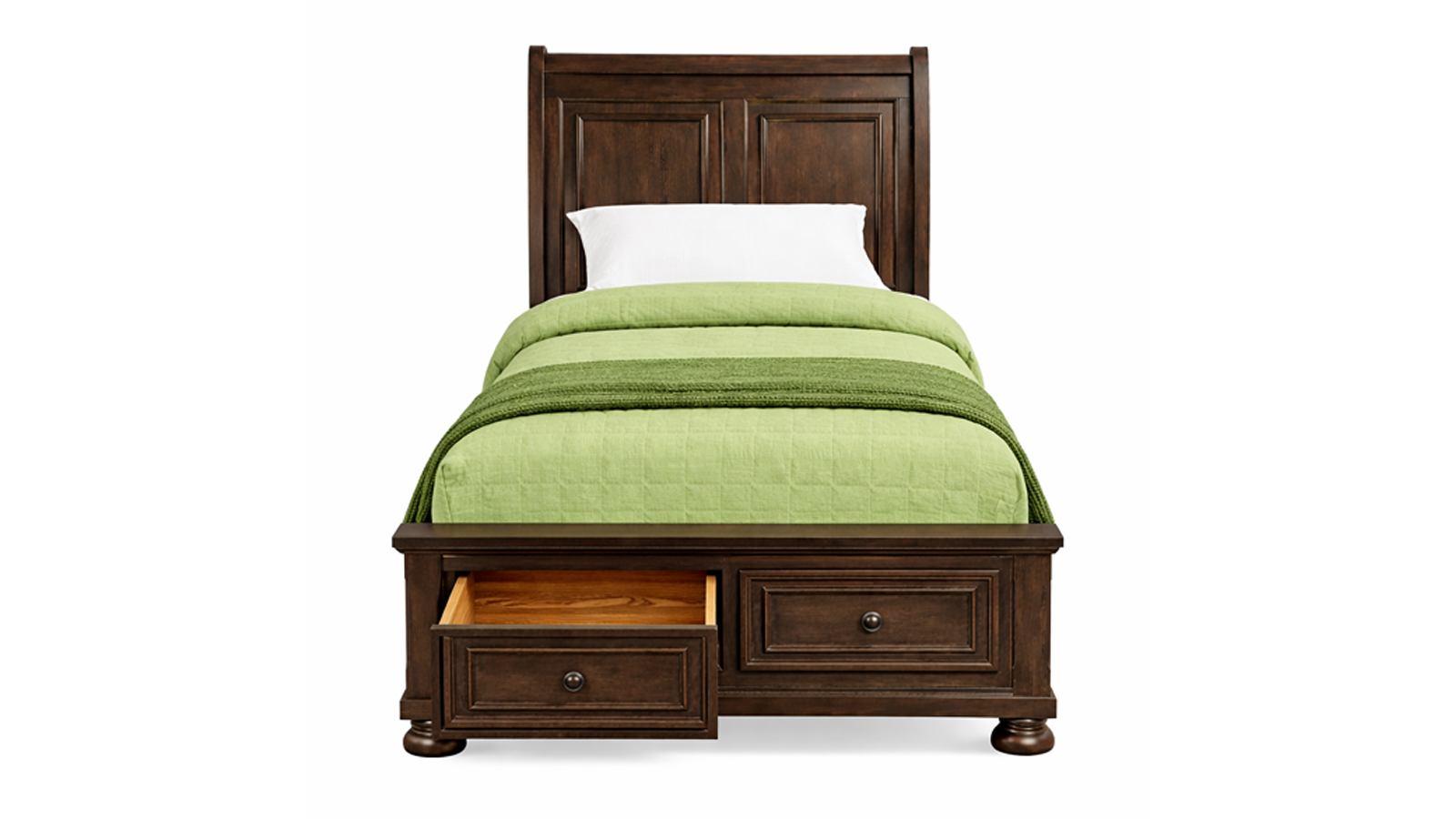 Soriah Cherry Twin Storage Bed