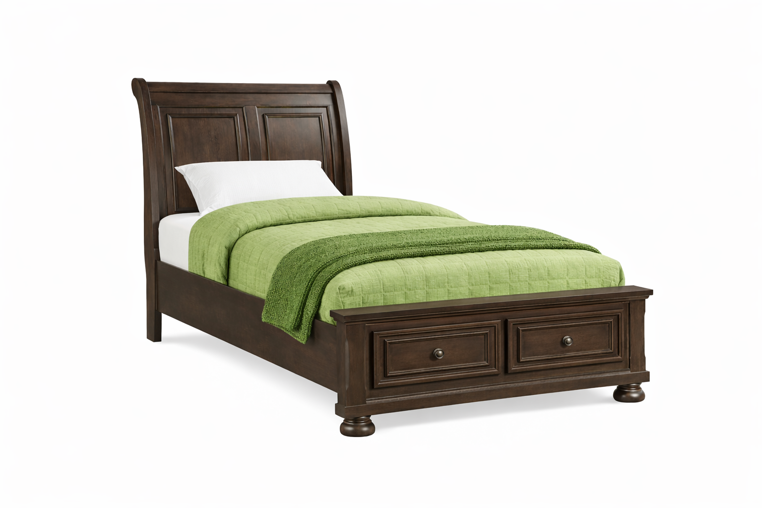 Soriah Cherry Twin Storage Bed