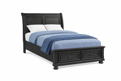 Soriah Grey Full Storage Bed