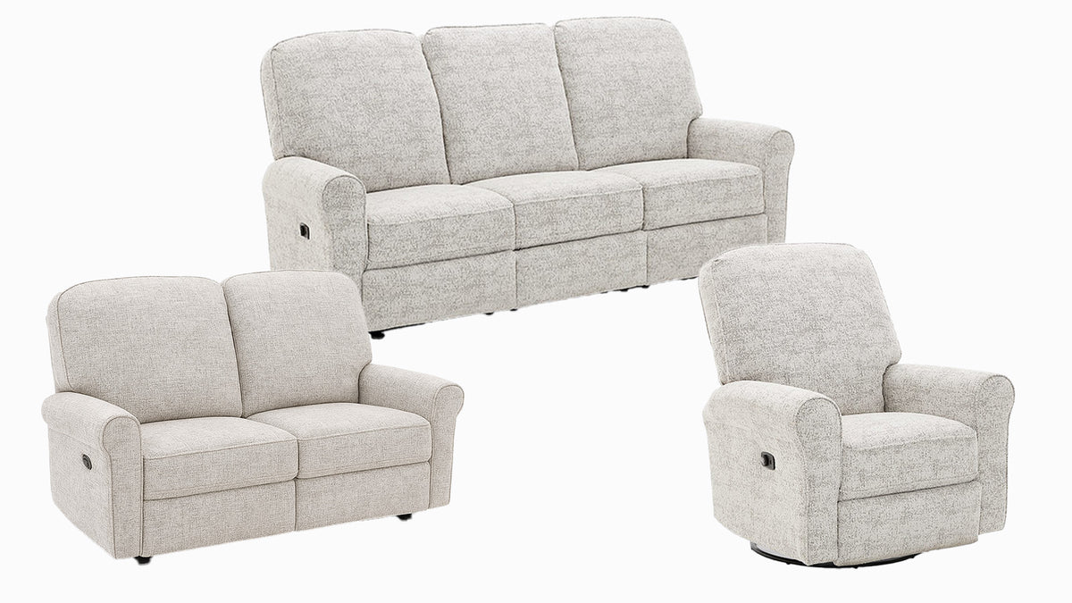 JOSEY 3PC POWER RECLINING LIVINGROOM SET