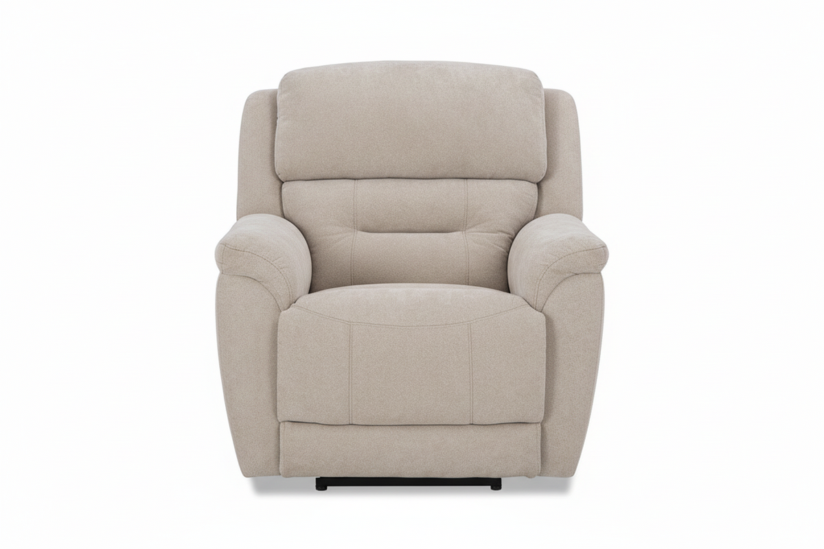 Knockout Stone Power Recliner – Upholstered Living Room Chair Made in USA | Gallery Furniture