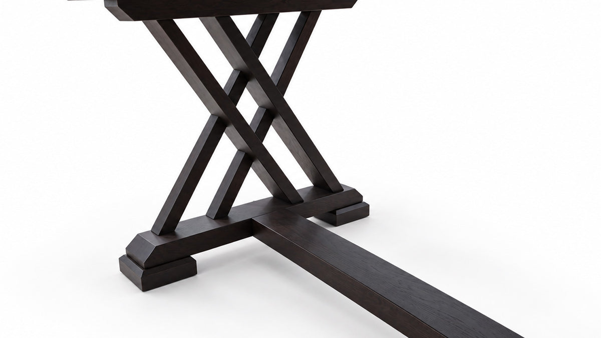 London Solid White Oak Dining Table