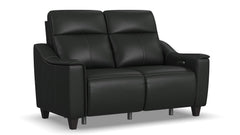 Black Leather Match 3-Piece Reclining Living Room Set