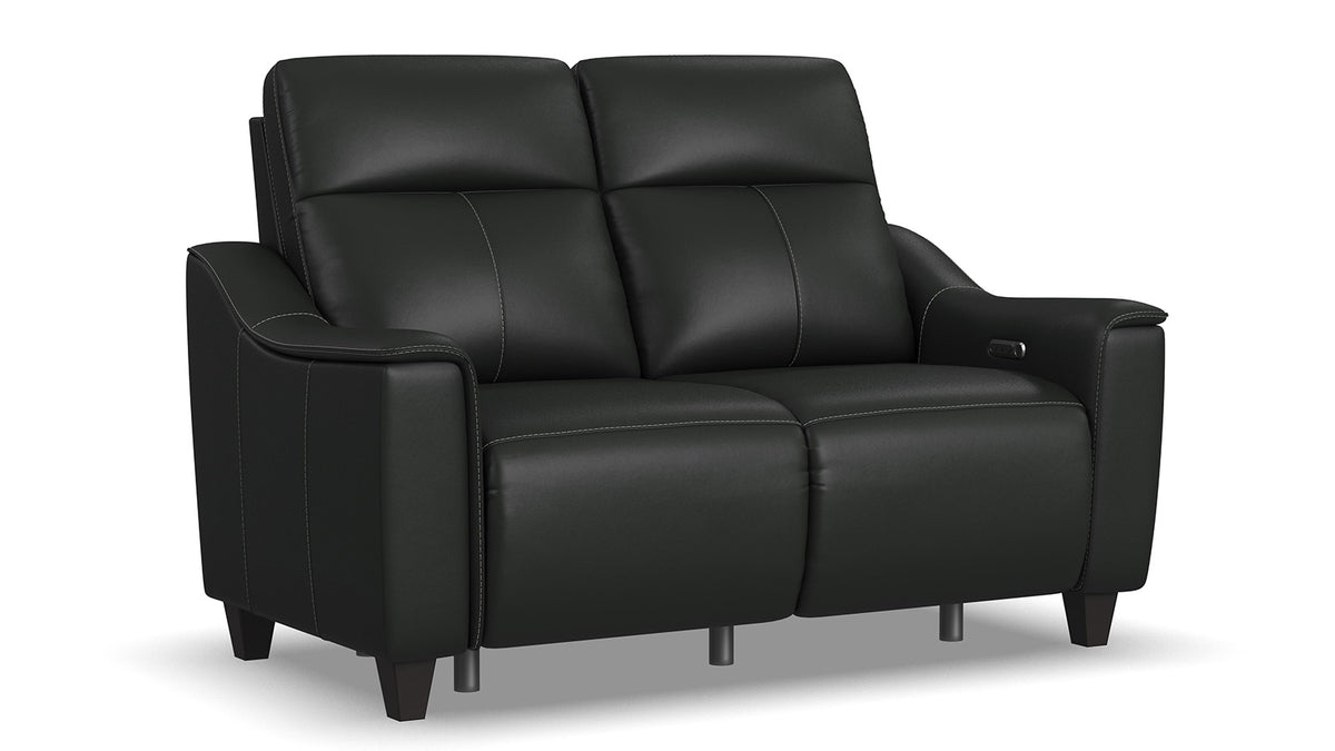 Black Leather Match 3-Piece Reclining Living Room Set