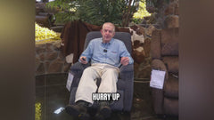 Barbara Jean Blue P1 Power Lift Recliner – Zero Gravity Lift Chair Made in USA | Gallery Furniture