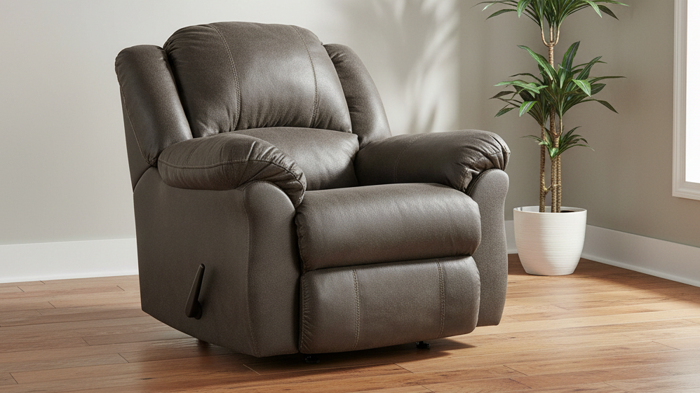 Sillón reclinable manual Tumbleweed – Sillón tapizado para salón fabricado en EE. UU. | Gallery Furniture
