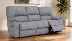 Rhino Gray Manual Reclining Sofa | RELIAPEL™ Performance Fabric | Made in USA | Homestretch