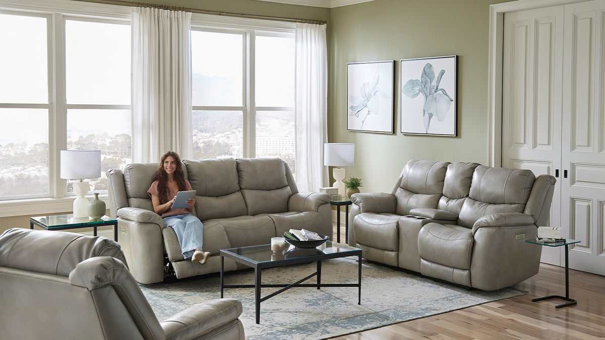 Loveseat Galaxy P3  c/Consola Reclinable Eléctrico