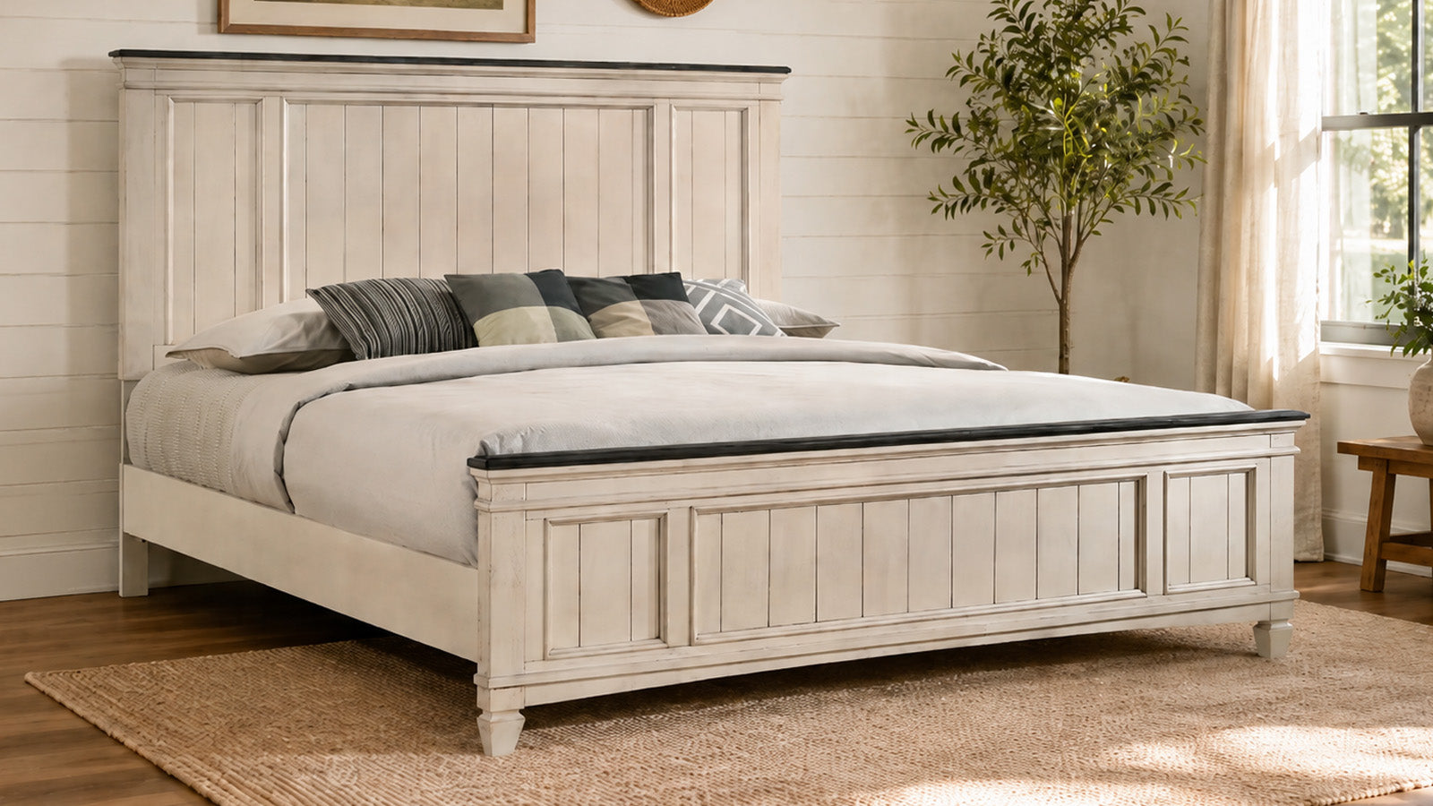 King Size Farmhouse Sawyer Bed Frame