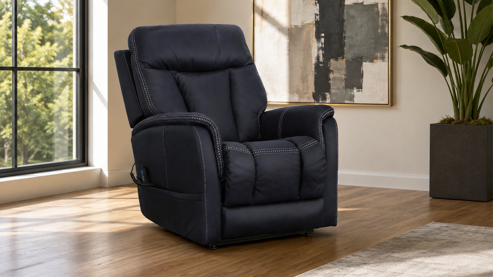 Abbott Blue P3 Power Assist Chair