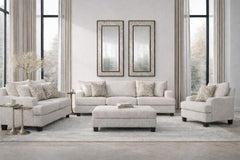 Venus Cream Sofa - Contemporary Elegance with Plush Comfort - Gallery Furniture
