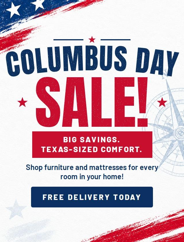 Columbus Day Sale Image