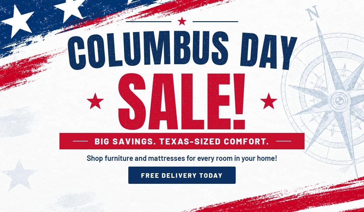 Columbus Day Sale Image