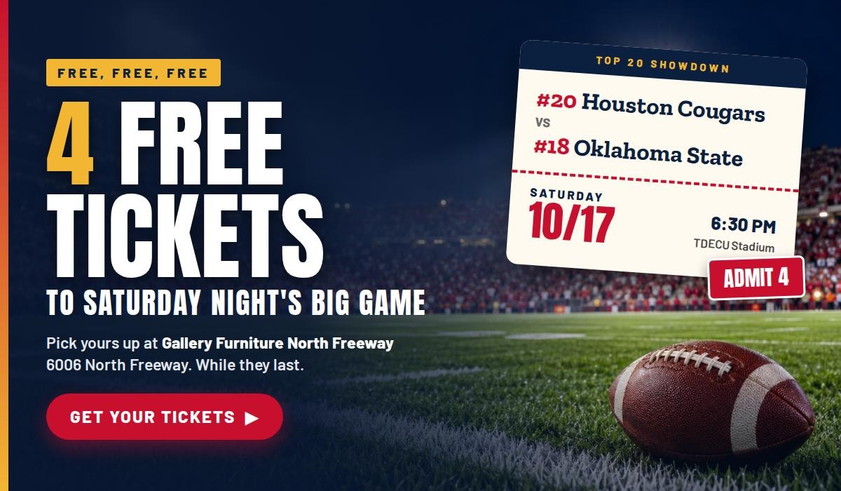 Free 4 tickets Image