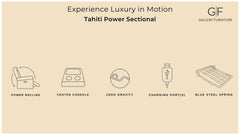 Tahiti Power Reclining Sectional