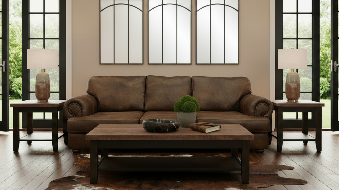 Titan Sofa 100% Leather