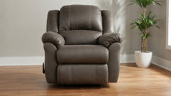 Sillón reclinable manual «Tumbleweed» de Homestretch | Fabricado en EE. UU. | Microfibra gris oscuro