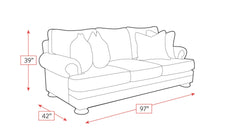 Foster Grey Sofa