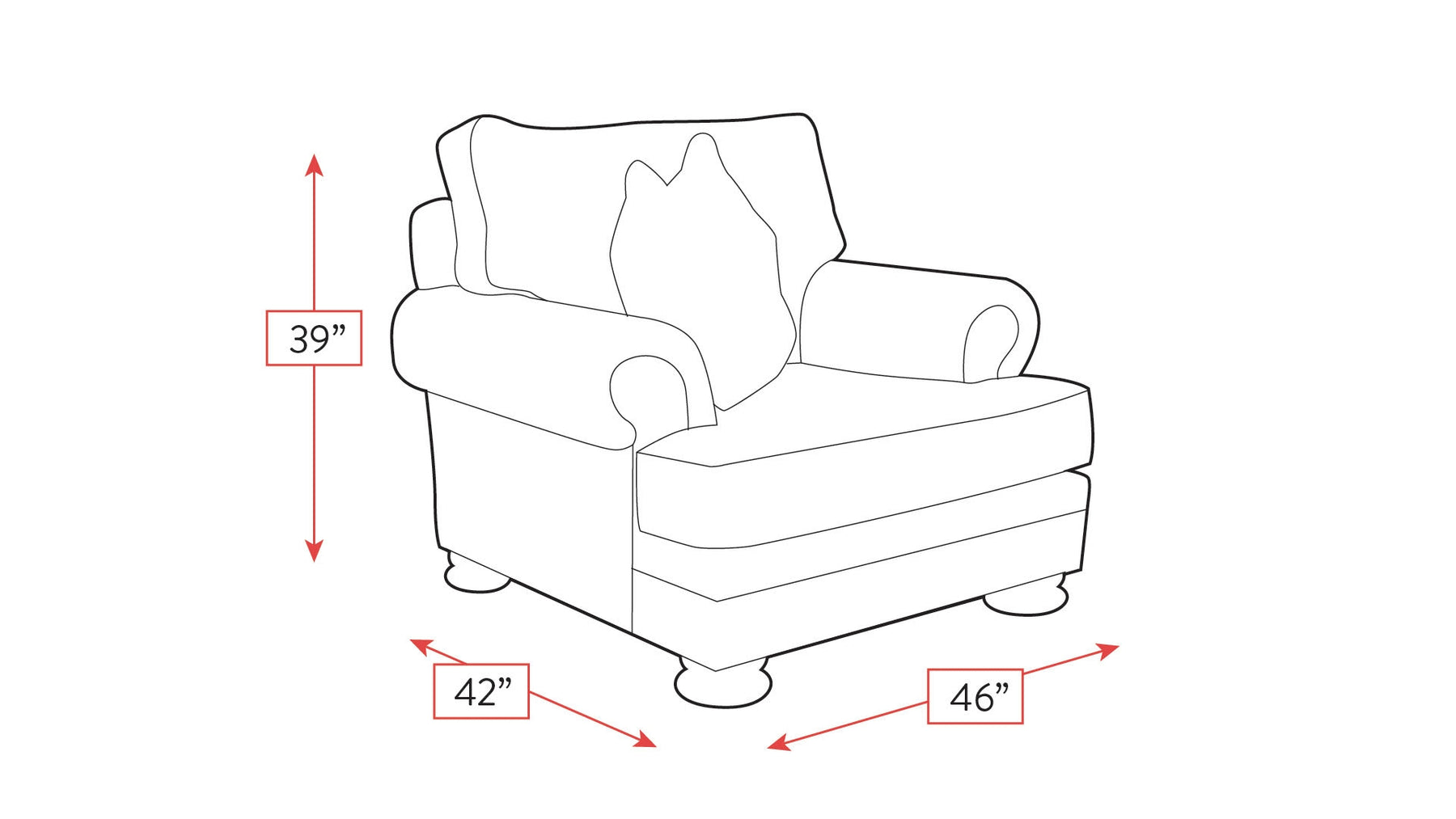 Foster Grey Chair