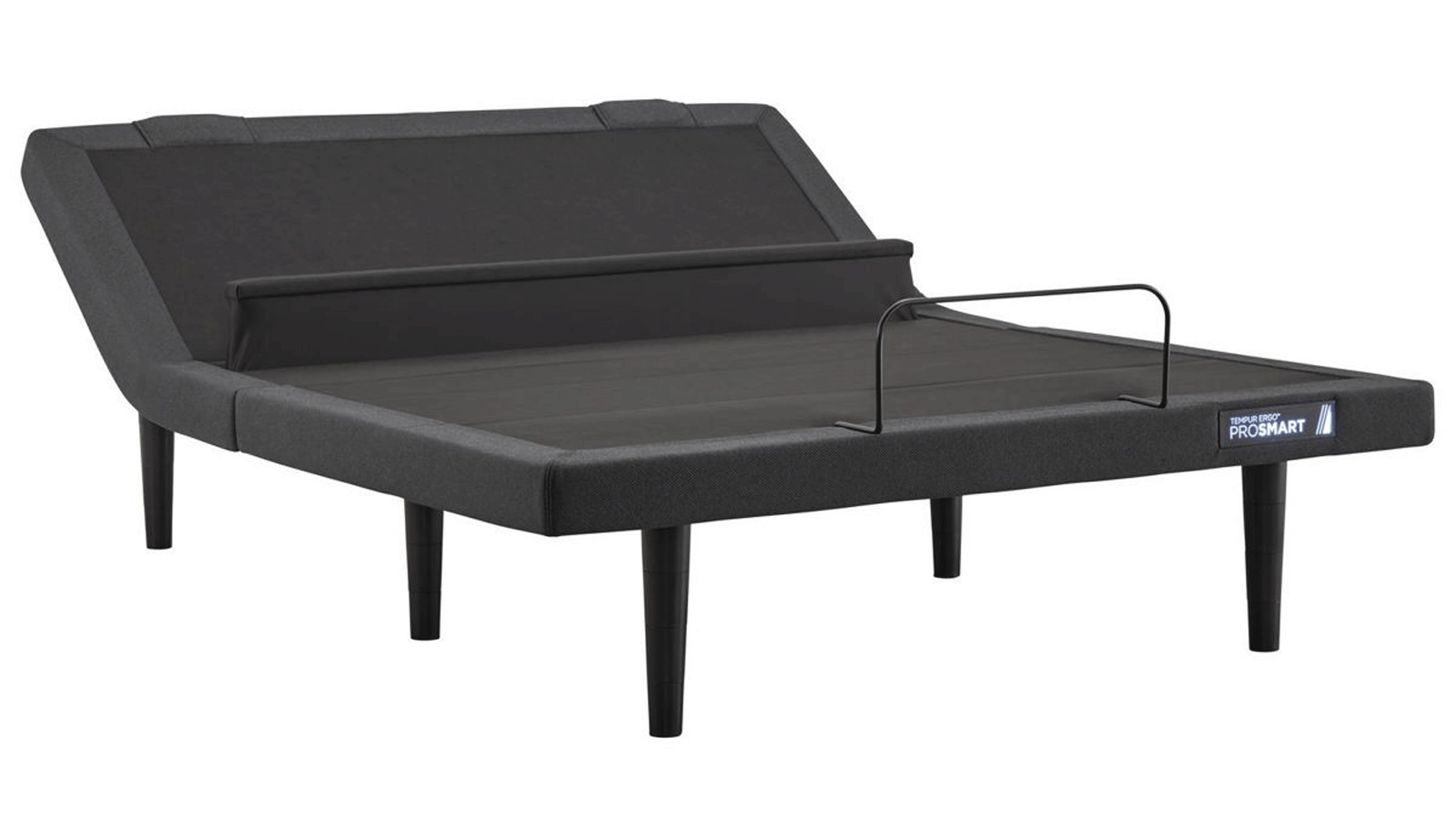 Adjustable bed base in zero-gravity position